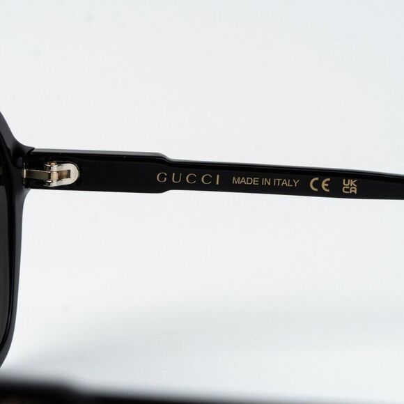Gucci Women Sunglasses Black Grey Pilot GG1823SA 001 NEW AUTHENTIC main image 11